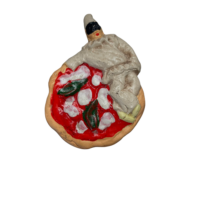 Terracotta Pulcinella Ornament