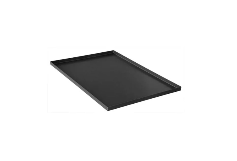 Blue steel pizza pan