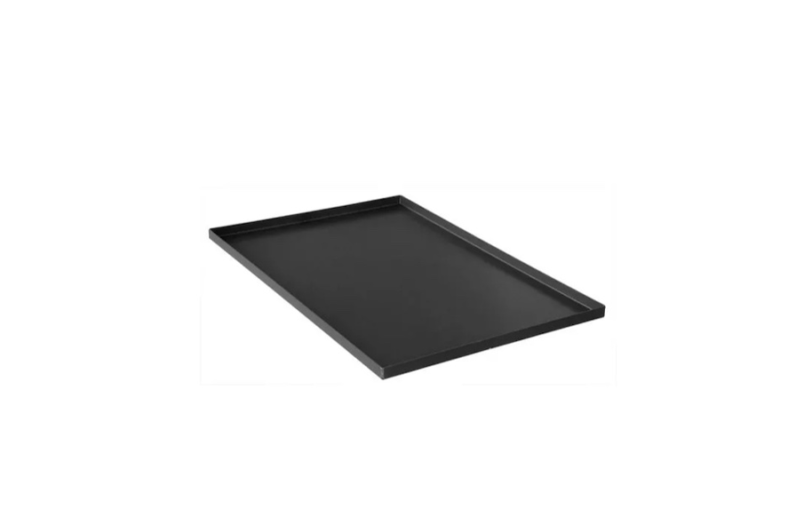 Blue steel pizza pan