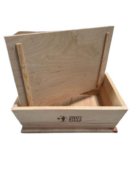 Medium Wooden Madia Box with Lid