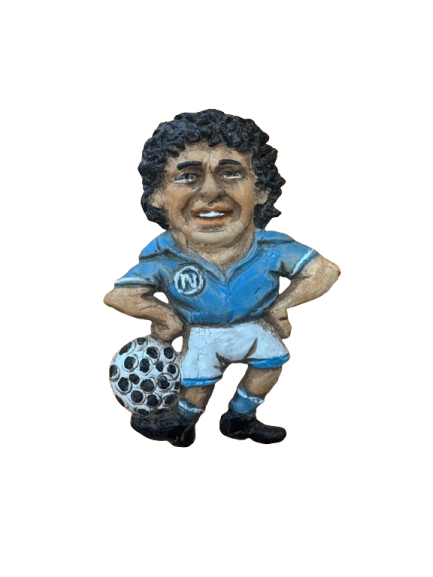 Terracotta Maradona Magnet
