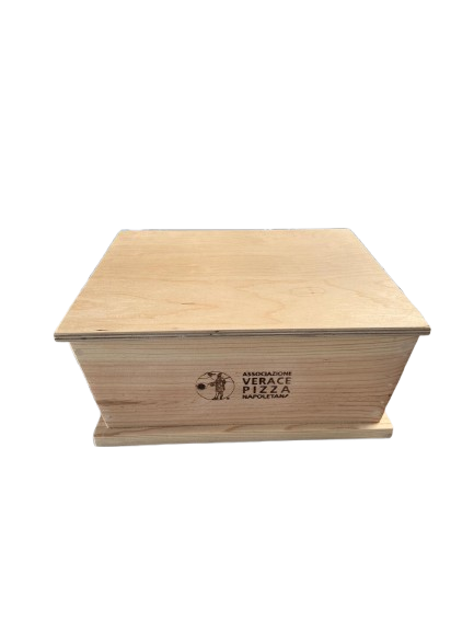 Small Wooden Madia Box with Lid